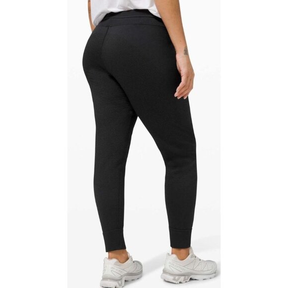 Lululemon Engineered Warmth Merino Wool Blend Jogger Black-sz 2 - Picture 5 of 9